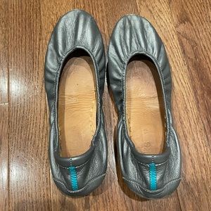 Tieks Pewter Ballet Flats